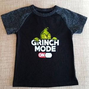 Toddler Grinch Mode On Tshirt